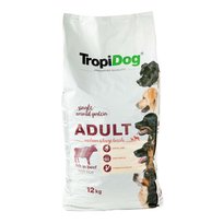 Karma sucha dla psa TROPIDOG Premium Adult M/L Beef & Rice 12 kg