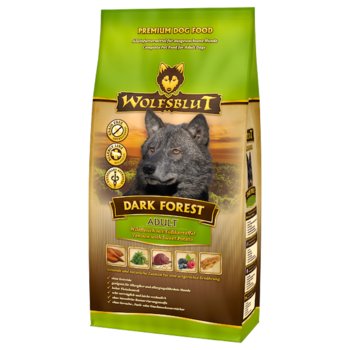 Karma sucha dla psa WOLFSBLUT Dark Forest, 2 kg - Wolfsblut