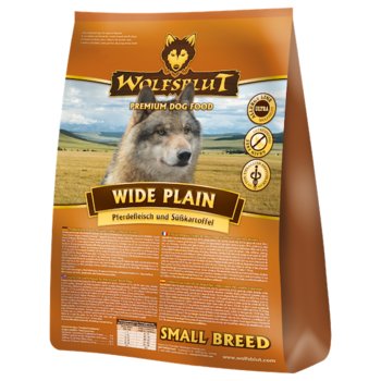 Karma sucha dla psa WOLFSBLUT Wide Plain Small Breed, 2 kg - Wolfsblut