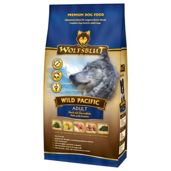 Karma sucha dla psa WOLFSBLUT Wild Pacific, 2 kg - Wolfsblut