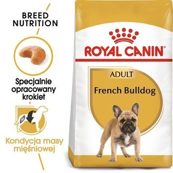 Karma sucha dla psów dorosłych rasy ROYAL CANIN French Bulldog Adult, 9 kg - Royal Canin