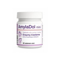 Karma uzupełniająca dla psów i kotów DOLFOS AmylaDol mini, 90 tabl.