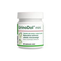 Karma uzupełniająca dla psów i kotów DOLFOS UrinoDol mini, 60 tabl.