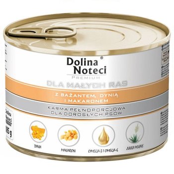 Karma z bażantem, dynią i makaronem DOLINA NOTECI Premium, 185 g - Dolina Noteci