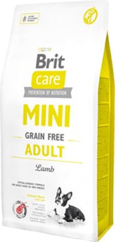 Karma z jagnięciną BRIT Care Mini Grain-Free, 7 kg - Brit