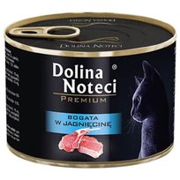 Karma z jagnięciną dla kota Dolina Noteci Premium 185 g