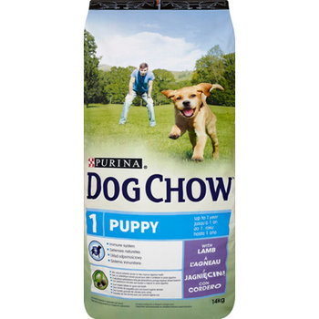 Karma z jagnięciną dla szczeniąt PURINA Dog Chow Puppy, 14 kg. - Nestle
