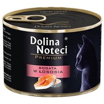 Karma z łososiem dla kota Dolina Noteci Premium 185 g