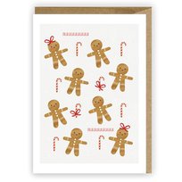 Karnet bożonarodzeniowy, pierniczki