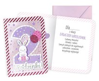 Karnet Dk-984 Urodziny 2 (Cyferki) Kukartka Kukartka