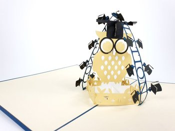 Karnet na ukończenie szkoły 3D, Sowa absolwent