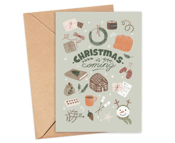 Karnet okolicznościowy, Boże Narodzenie / Zarysowane Studio - Zarysowane studio