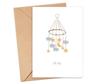 Karnet Okolicznościowy, Chrzest / Zarysowane Studio - Zarysowane studio