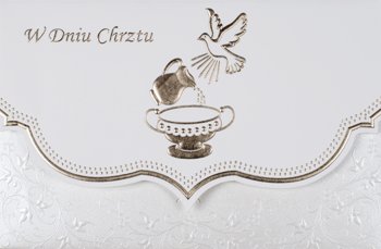 Karnet okolicznościowy na Chrzciny, M6 181 - Maja