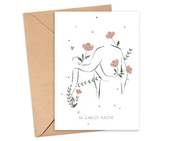 Karnet Okolicznościowy, Ślub / Zarysowane Studio - Zarysowane studio