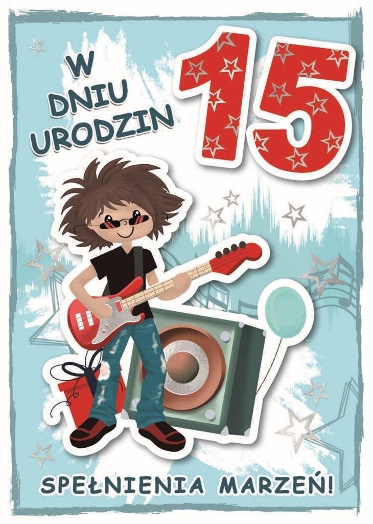Karnet urodziny 15 - Inna marka | Sklep EMPIK.COM