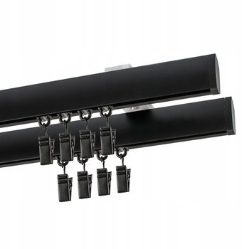 Karnisz apartamentowy szyna podwójna 140 cm - Inny producent