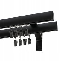 Karnisz apartamentowy szyna podwójna 160 cm