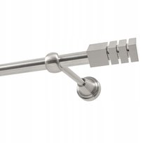 Karnisz metalowy pojedynczy 19 mm 420 cm bez kółek