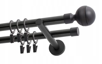 Karnisz podwójny na wymiar 19 mm 220 cm Magic - Kowalski