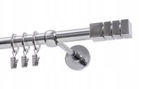 Karnisz pojedynczy Ø19 mm chrom 360 cm