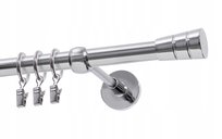 Karnisz pojedynczy Ø19 mm chrom 500 cm