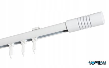 Karnisze szyna sufitowa pojedyncza 120 cm 5 frezów - Kowalski