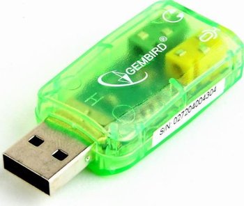 Karta dźwiękowa GEMBIRD Virtus SC-USB-01, USB - Gembird