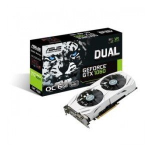 Karta graficzna ASUS GeForce GTX 1060 Dual OC, 6 GB GDDR5, PCI-E 3.0 - Asus