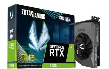 Karta graficzna GeForce RTX 3050 ECO SOLO 8GB GDDR6 128bit 3DP/HDMI ZT-A30500R-10L - Zotac