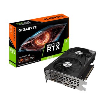 Karta graficzna GeForce RTX 3060 Gaming OC 8GB GDDR6 128bit 2DP/2HDMI GV-N3060GAMING OC-8GD 2.0 - Gigabyte