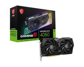 Karta graficzna GeForce RTX 4060 Gaming X 8G 8GB GDDR6 128bit 3DP GeForce RTX 4060 GAMING X 8G - MSI