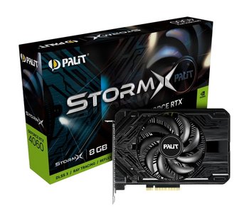 Karta graficzna GeForce RTX 4060 StormX 8GB GDDR6 128bit NE64060019P1-1070F - Palit