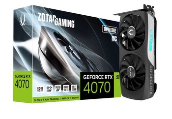 Karta graficzna GeForce RTX 4070 TWIN EDGE OC 12GB GDDR6X 192bit 3DP - Inny producent