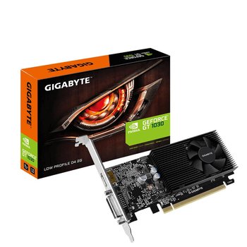 Karta graficzna GIGABYTE GeForce GT 1030 Low Profile D4, 2 GB GDDR4, PCI-E 3.0 - Gigabyte