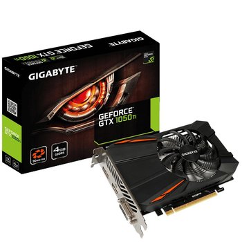 Karta graficzna GIGABYTE GeForce GTX 1050 Ti D5 GV-N105TD5-4GD, 4 GB GDDR5, PCI-E 3.0 - Gigabyte