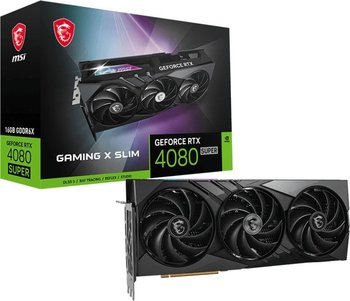 Karta graficzna MSI GeForce RTX 4080 SUPER Gaming X Slim 16GB GDDR6X - MSI