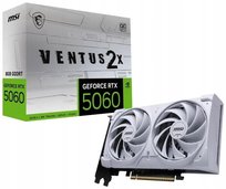Karta graficzna MSI GeForce RTX 5060 8GB VENTUS 2X OC WHITE DLSS 4 MSI