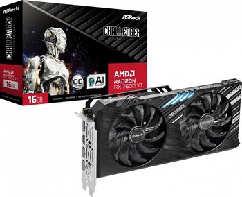 Karta graficzna Radeon RX 7600 XT CHALLENGER 16G OC GDDR6 128bit RX7600XT CL 16GO - ASRock