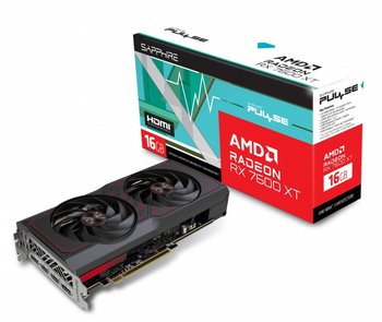 Karta graficzna Radeon RX 7600 XT PULSE 16GB GDDR6 128bit 2DP/2HDMI 11339-04-20G - Sapphire