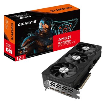 Karta graficzna Radeon RX 7700 XT GAMING OC 12G GNDR6 192bit 2DP/2HDMI GV-R77XTGAMING OC-12GD - Gigabyte