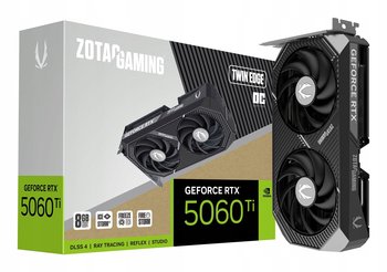Karta graficzna ZOTAC GAM RTX 5060 Ti Twin Edge OC8 - Zotac