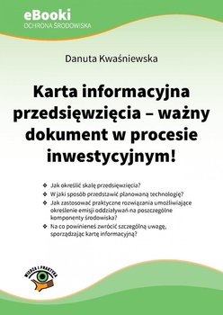 Karta Informacyjna Przedsięwzięcia. Ważny Dokument W Procesie ...