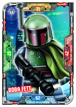 Karta LEGO Star Wars TCC 101 Boba Fett