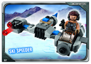 Karta LEGO Star Wars TCC 157 Ski Speeder