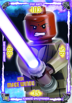Karta LEGO Star Wars TCC 45 Jedi Mace Windu