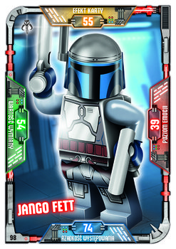 Karta LEGO Star Wars TCC 98 Jango Fett