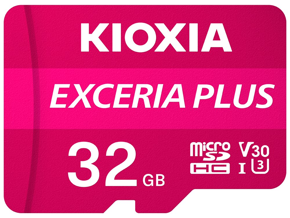 Karta pamięci 32GB +adapter microSDHC, UHS-1, U3, V30, A1 KIOXIA Exceria Plus M303-Zdjęcie-0