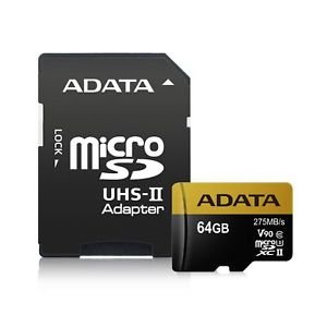 Karta pamięci ADATA AUSDX64GUII3CL10-CA1, microSDXC, 64 GB + adapter - Adata