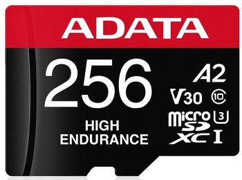 Karta pamięci ADATA microSDXC High Endurance, 256GB, UHS-I + adapter - Adata
